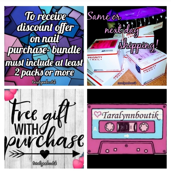 🎉HP🎉 watermelon press on nails - Picture 4 of 4